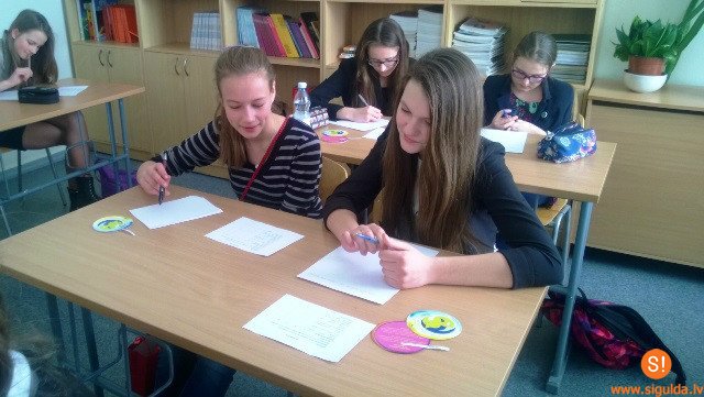 Alternatīvā olimpiāde latviešu valodā un literatūrā Siguldas pilsētas vidusskolā