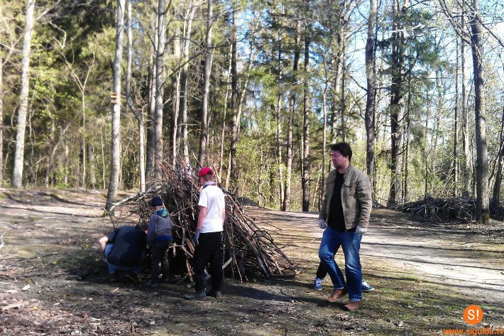 Laurenčos talku brigādes pulcējās piecās vietās
