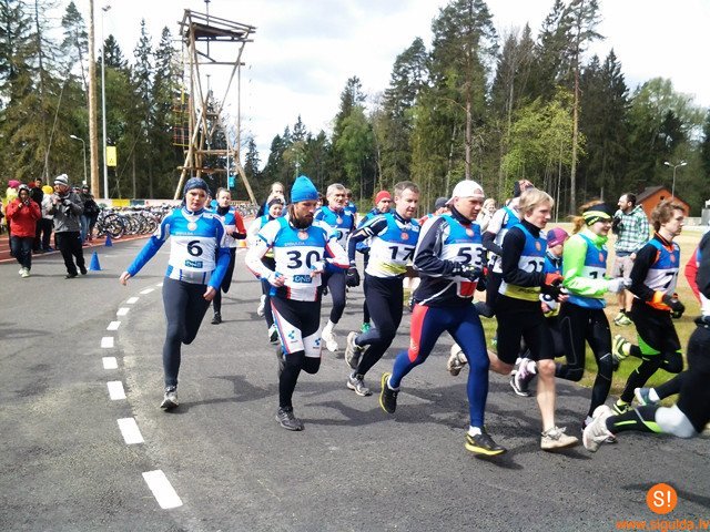 Siguldā norisinājušās krosduatlona sacensības