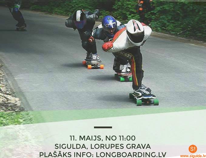 Siguldā notiks sacensības longbordā, slēgs autoceļu V96