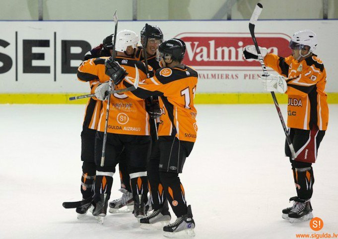 Hokeja komanda „Sigulda” uzvar Vidzemes Olimpiskā centra kausā