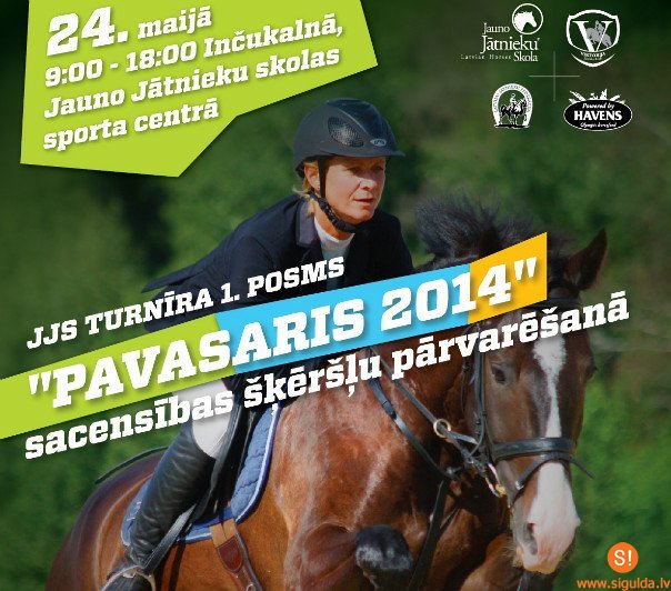 Jauno Jātnieku skola aicina uz pirmajām sezonas sacensībām