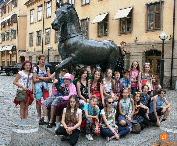 Siguldas pilsētas vidusskolas 6.a klases ceļojums uz Stokholmu
