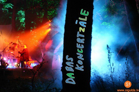 Informācija par autoceļa posmu slēgšanu Dabas koncertzāles pasākuma laikā