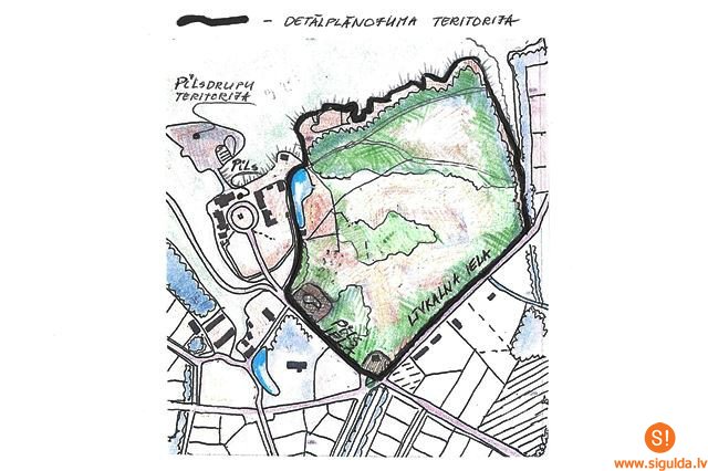 Pašvaldība pieņem lēmumu par detālplānojuma uzsākšanu teritorijā pie Siguldas pils kompleksa