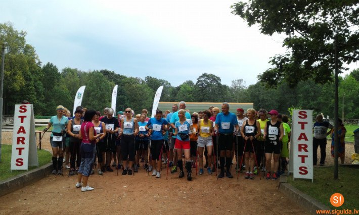 Siguldā notiks Latvijas nūjošanas kausa 4.posms