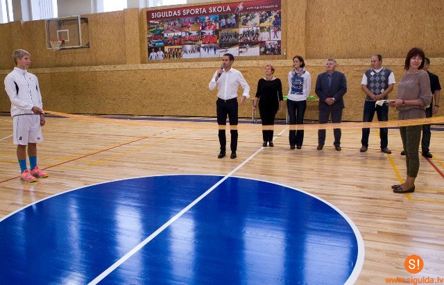 Noslēgusies Sporta skolas sporta zāles renovācija