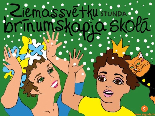 Bērnus aicina uz Ziemassvētku stundu Brīnumskapja skolā