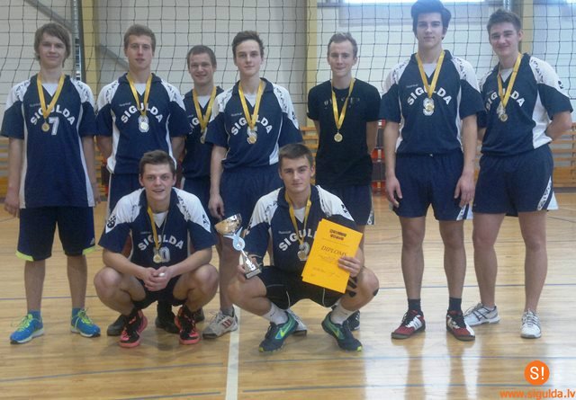 Ģimnāzijas volejbolisti izcīna uzvaru Pierīgas novadu skolu sacensībās