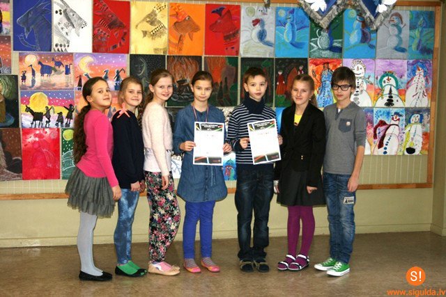 Siguldas pilsētas vidusskolas skolēni plūc laurus matemātikas olimpiādē