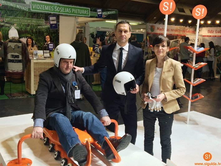 Starptautiskajā izstādē „Balttour” atklāts Siguldas stends