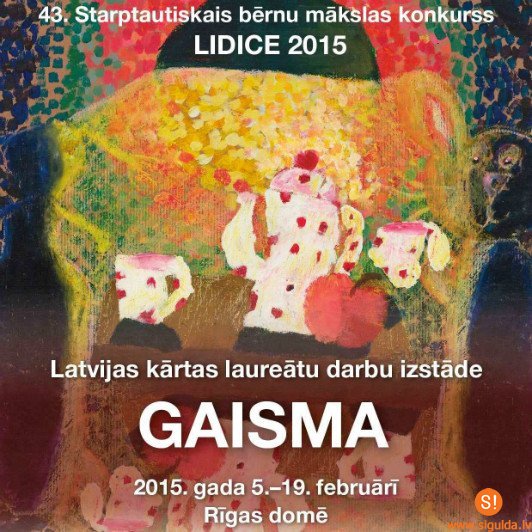 Siguldas skolēnu mākslas darbi atzīti starptautiskā konkursā