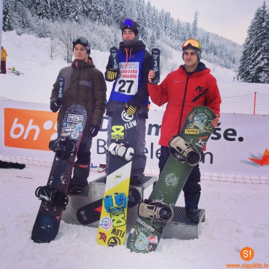 Siguldietim Artūram Cukundem 3.vieta Eiropas kausa posmā snovbordā