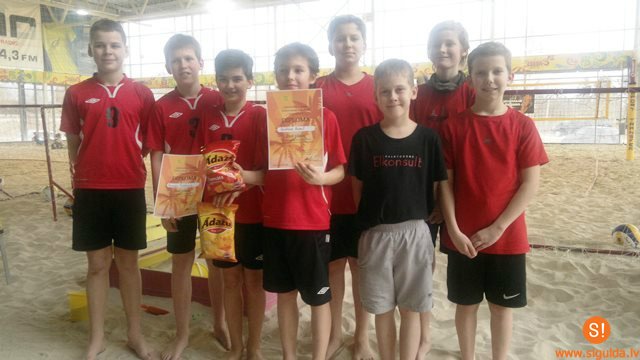 Jauno volejbolistu panākumi starptautiskā pludmales volejbola turnīrā
