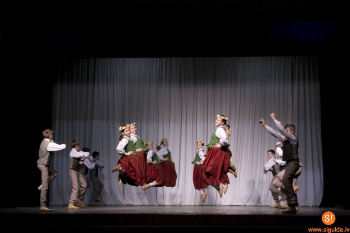 Siguldas un Garkalnes izglītības iestāžu tautas deju skates rezultāti
