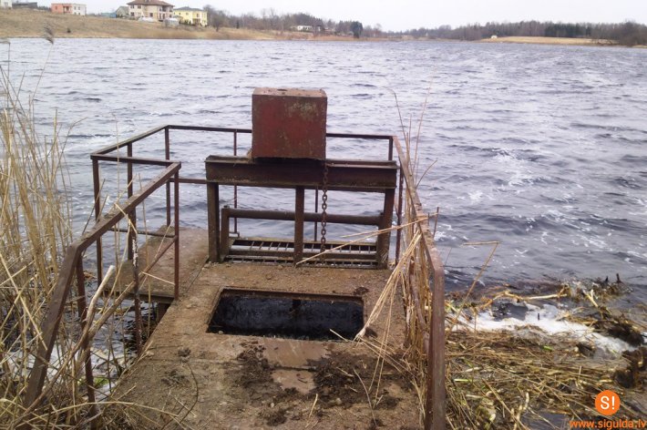 Notiks Matiņu ezera hidrobūves – meniķa rekonstrukcija