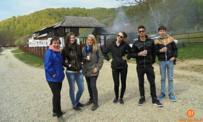 Siguldas pilsētas vidusskolas skolēni viesojas Rumānijā