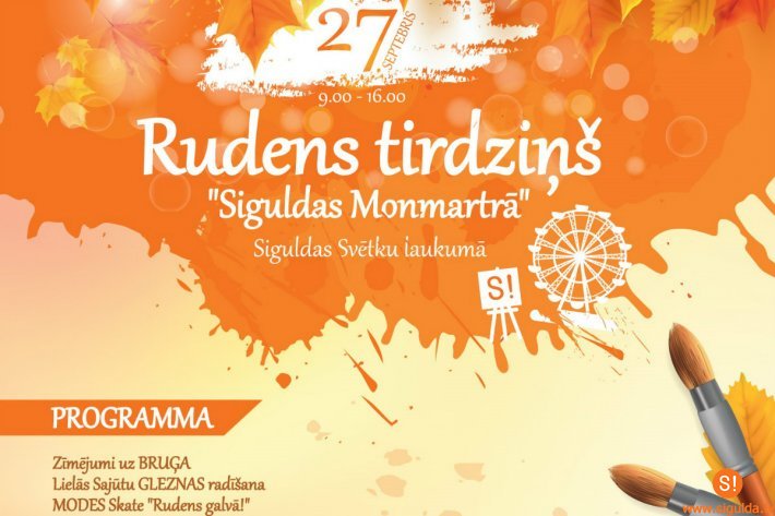 Aicina uz rudens tirdziņu „Siguldas Monmartrā”