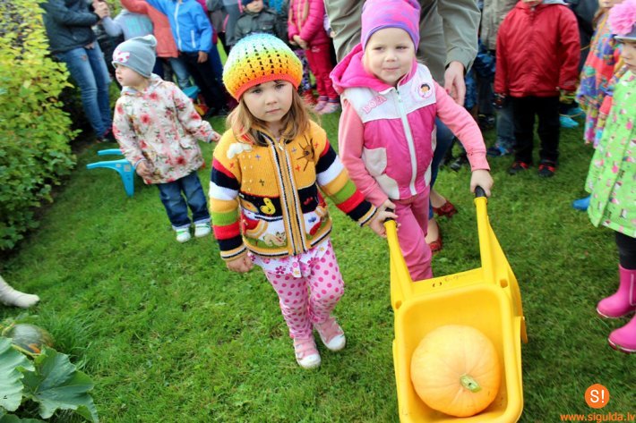 Ķirbju svētki un rudens velšu izstāde bērnudārzā „Ieviņa”