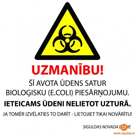 Veikta Siguldas apkārtnes dzeramā ūdens avotu paraugu analīze