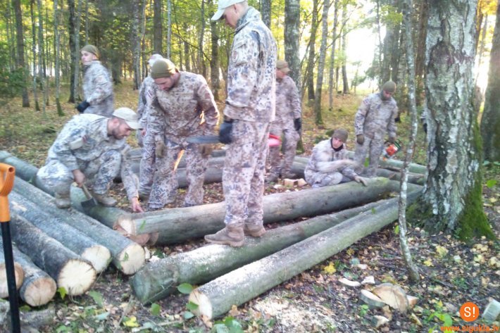 Latvijas nacionālās aizsardzības akadēmijas kadeti viesojas Morē