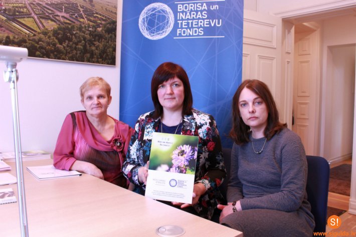 Biedrība „Cerību spārni” saņem Borisa un Ināras Teterevu fonda atbalstu