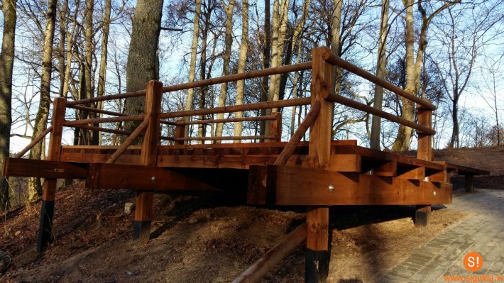 Jauns serpentīna ceļš un atjaunotas takas Gaujas senlejā Siguldā