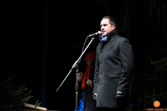 Siguldas novada Domes priekšsēdētāja gadu mijas apsveikums