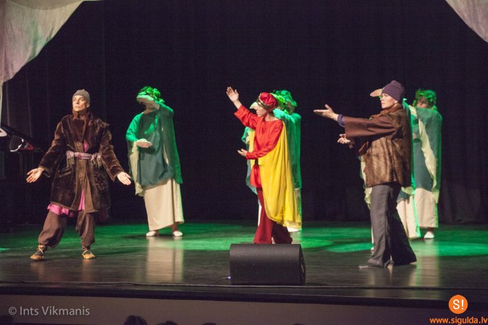 Notiks kustību un žestu uzvedums „Kristāla lode”