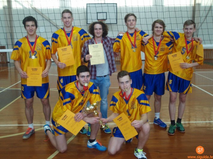 Siguldieši uzvar Pierīgas novadu skolēnu sporta spēles volejbolā