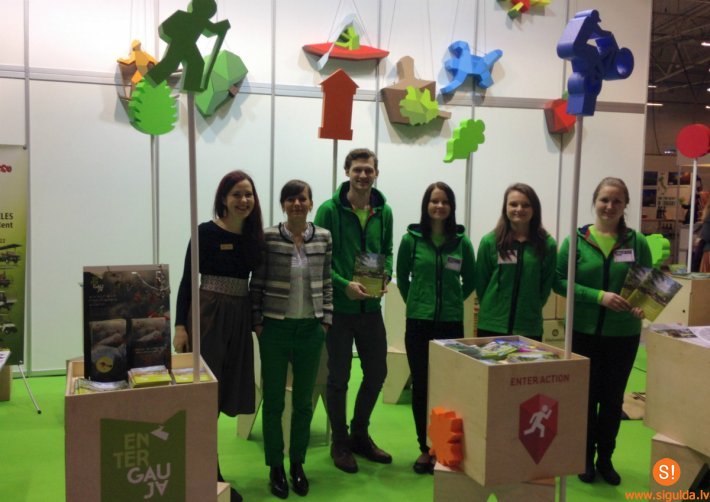 Siguldas novadu un Gaujas nacionālo parku popularizē tūrisma izstādēs Vācijā un Igaunijā