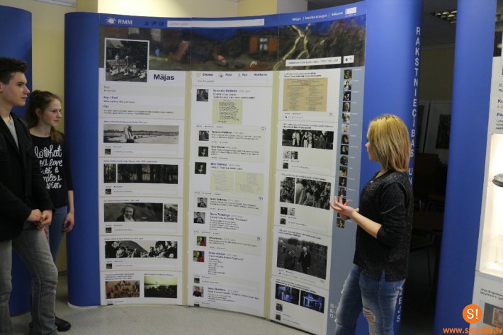 Vēstures stunda Siguldas novada bibliotēkā