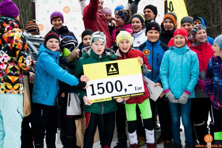 Noslēdzies „S! Fischer” Ziemas skolēnu čempionāts slēpošanā