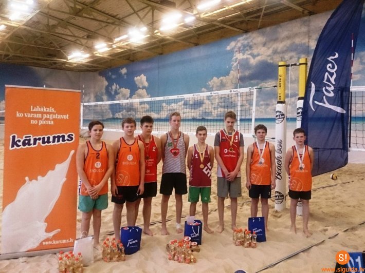 Jauniešu pludmales volejbola līgas „Finstar Series” trešais posms