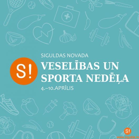 Norisinās Siguldas novada Veselības un sporta nedēļa