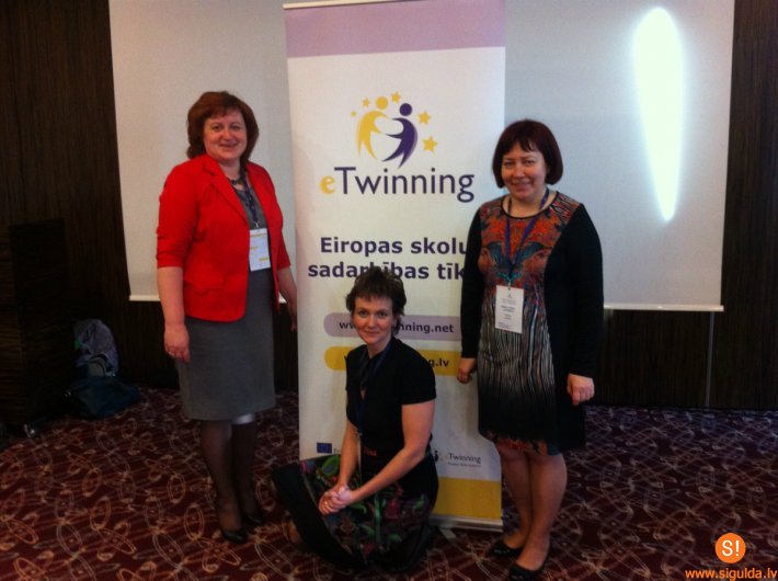 Siguldas skolēni iesaistās eTwinnig projektā