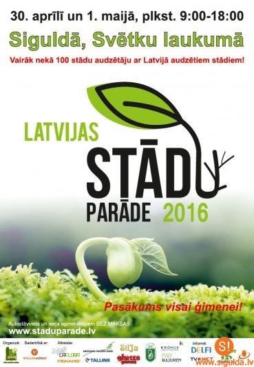 Nedēļas nogalē norisināsies 13.Latvijas Stādu parāde; plānoti satiksmes ierobežojumi