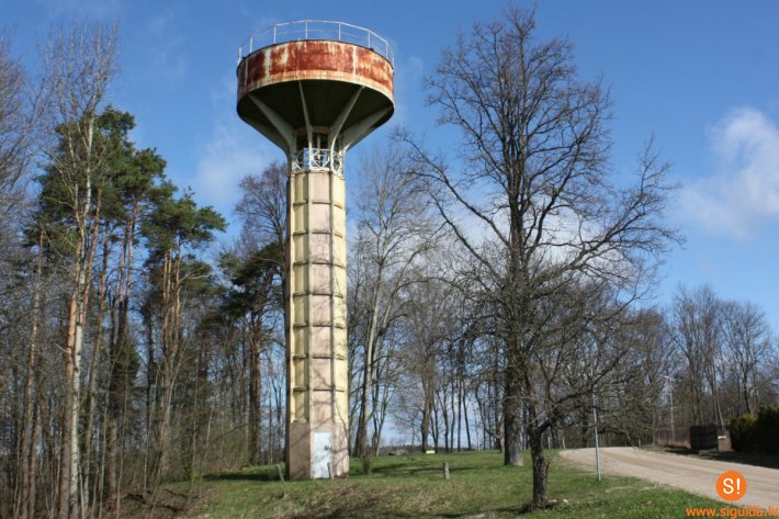 Siguldas novada pašvaldība aicina nomāt divus ūdenstorņus un ēku pie Gūtmaņalas