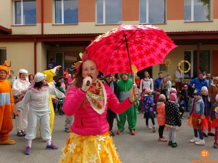 Bērnudārzā „Ābelīte” notiek sporta diena „Ābelīte uzzied, sporto un aizrauj!”