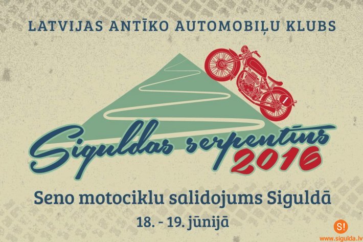 Siguldā būs apskatāmi senie motocikli