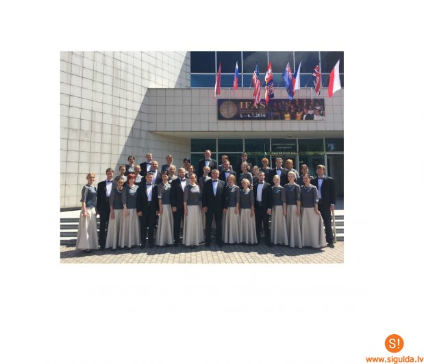 Korim „Atvars” godalga Starptautiskajā akadēmisko koru konkursā