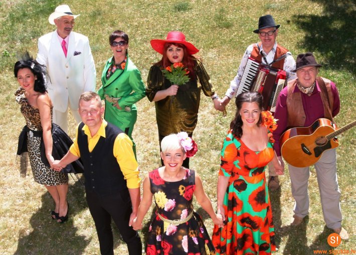 Dziesmu spēle „Muļķe sirds” Siguldas pilsdrupu estrādē