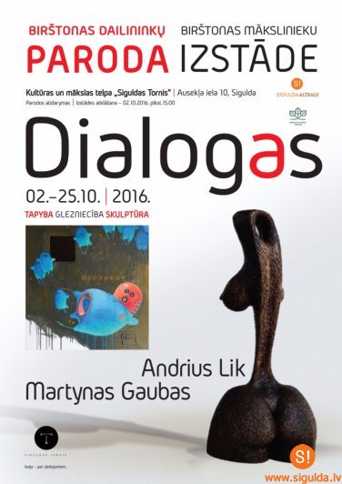 „Siguldas Tornī” skatāma Birštonas mākslinieku izstāde