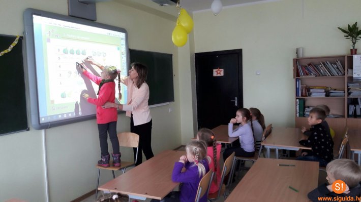 Bērnudārza „Ieviņa” audzēkņi viesojās Siguldas 1.pamatskolā