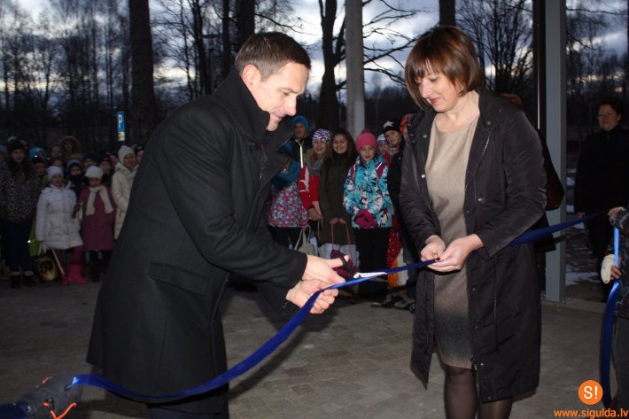 Atklāts Laurenču sākumskolas jaunais mācību korpuss