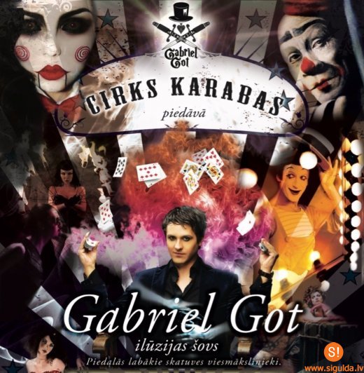 Siguldā viesosies cirka ilūzijas šovs „Karabas”