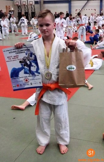 Siguldiešiem zelts un bronza džudo turnīrā Jelgavā