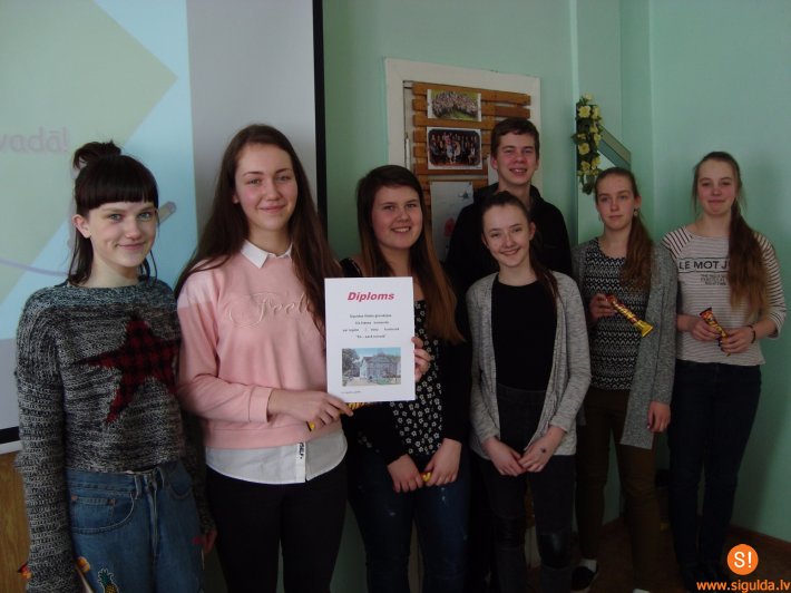 Siguldas Valsts ģimnāzijā noticis konkurss „Es – savā novadā”