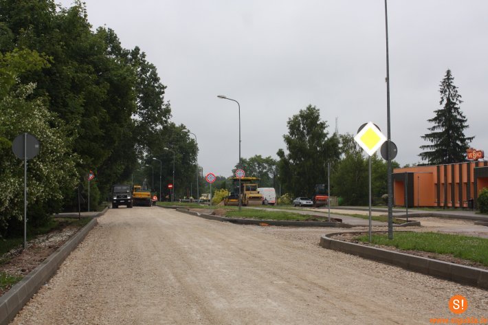 Uzsāk Zinātnes ielas asfaltēšanu