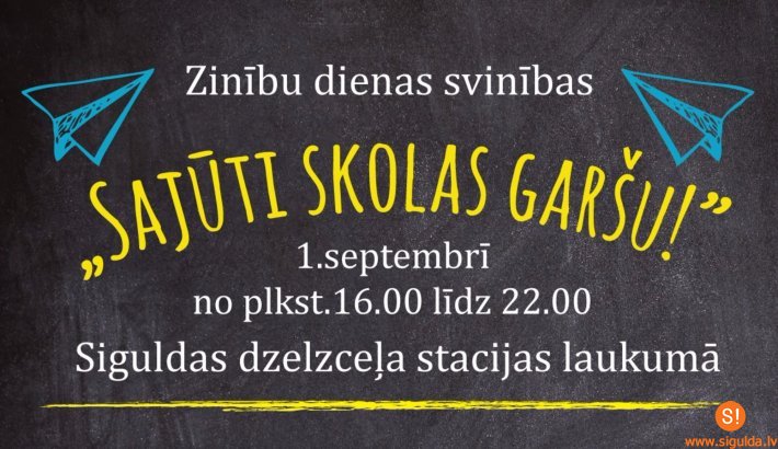 Notiks Zinību dienas svinības „Sajūti skolas garšu!”